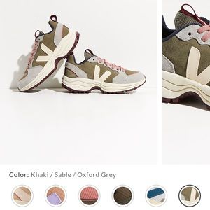 EUC - Veja Venturi sneakers | Khaki/sable/Oxford gray | SIZE 41